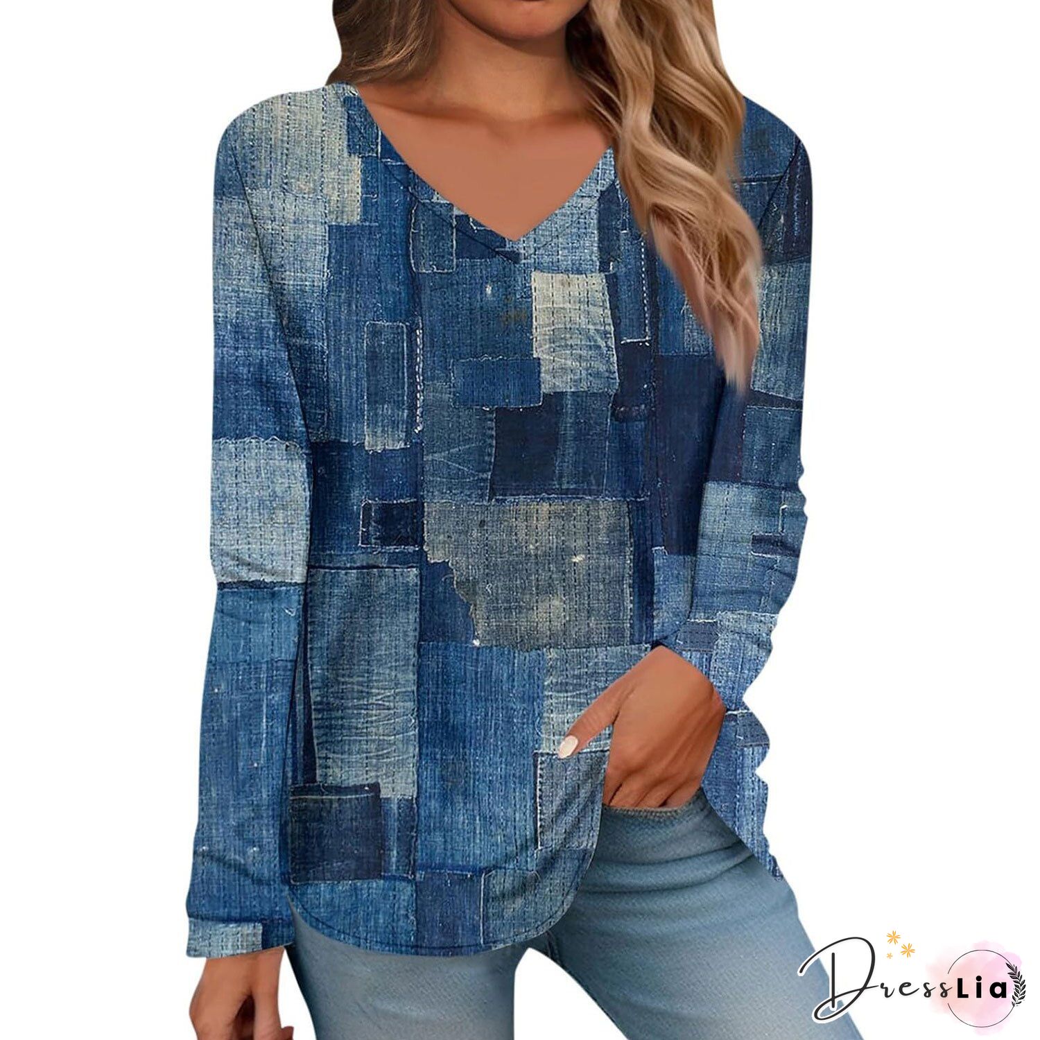 Casual Printed Striped Cardigan