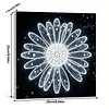 uk.everydayedeals DIY Pearl Painting With Frame - Handmade Self-Adhesive Pearls - Bright Sunflower(25*25cm)