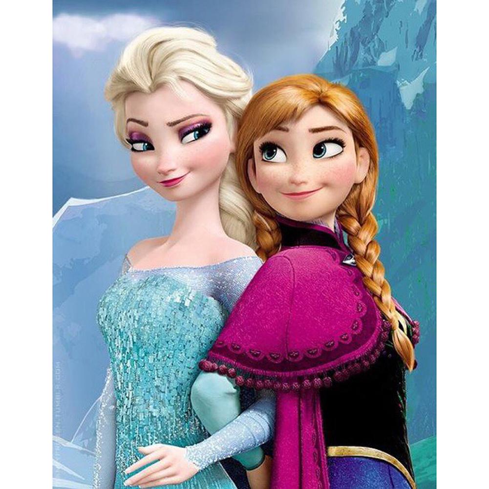 

30*40CM - Frozen - Round Drill Diamond Painting, 501 Original
