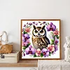 Diamond Painting-DIY Full Round Drill Owl(40*40CM)