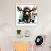 Winter Elk-11CT Stamped Cross Stitch 40*40cm/15.75*15.75in tapestrymarket