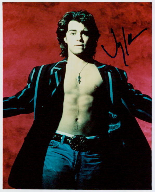 Joey Lawrence (Blossom) shirtless signed 8x10 Photo Poster painting