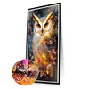Diamond Painting-DIY Full Round Drill Owl(70*40 CM)