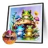 Diamond Painting-Square AB Drill Frog(45*45CM)