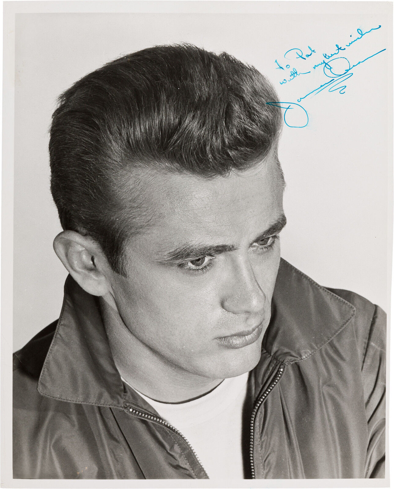 JAMES DEAN Signed Photo Poster paintinggraph - Film Actor - preprint