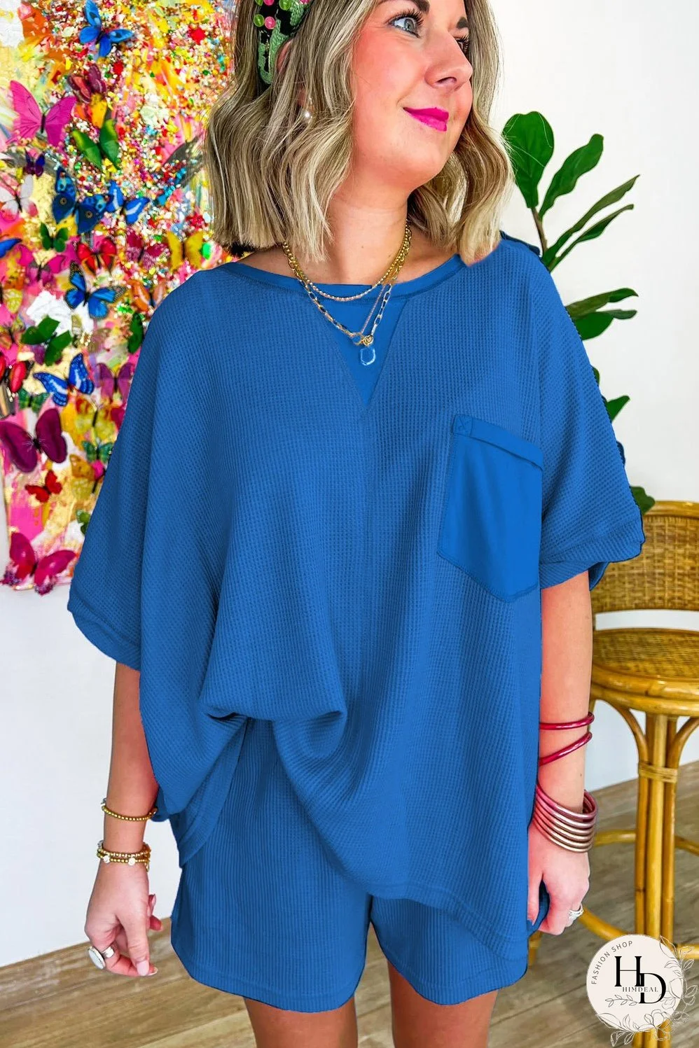 Versatile Waffle Knit Outfit