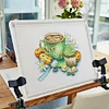 1 Pair Cross Stitch Clip Clamp 360 Rotation Clip-On Desk Stand 