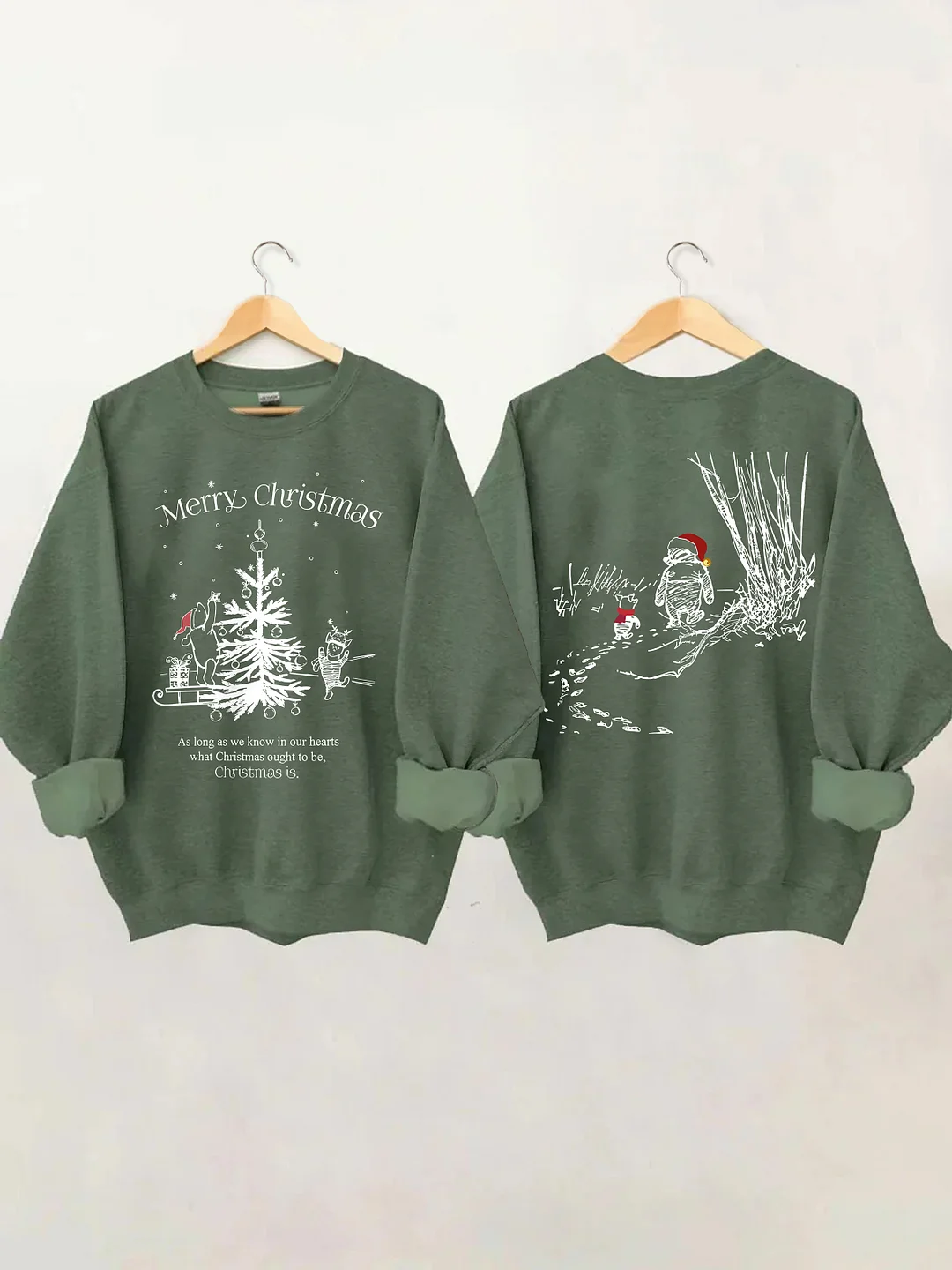 Winnie And Piglet Christmas Sweatshirt