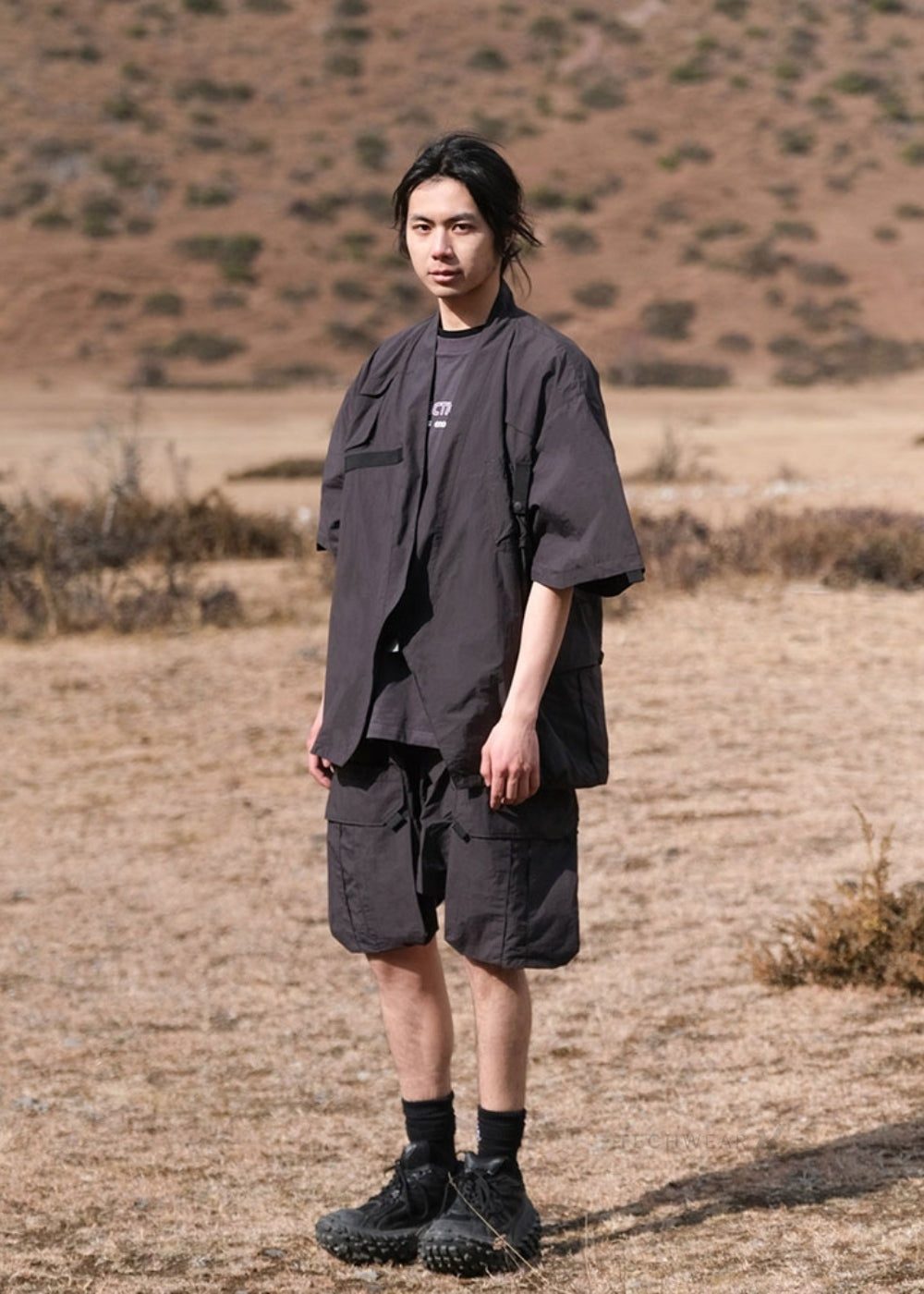 Gorpcore Kimono Shirts Subtraction techwear-x