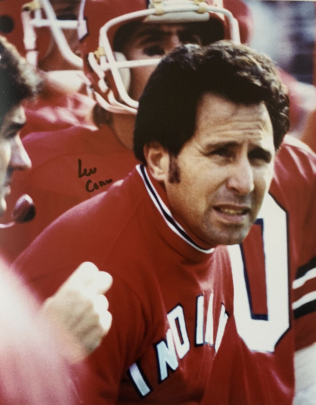 LEE CORSO HAND SIGNED 8x10 Photo Poster painting INDIANA HOOSIERS HEAD COACH AUTOGRAPH COA