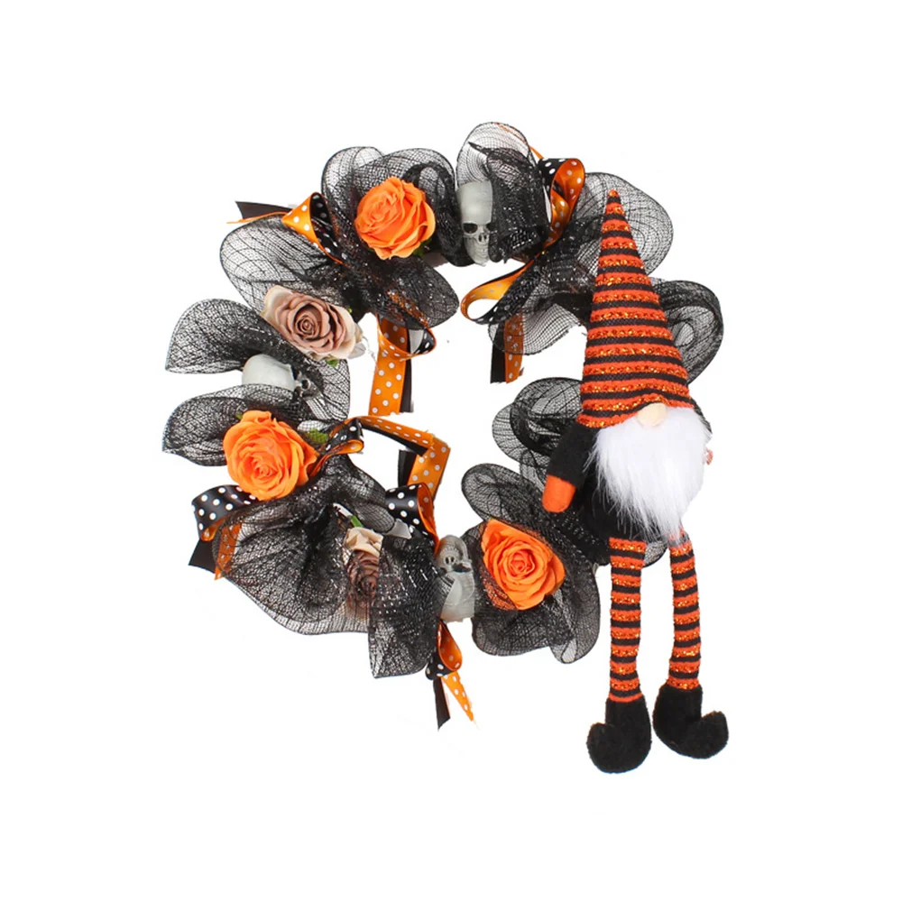 Halloween Horror Party Faceless Old Man Ornament Garland