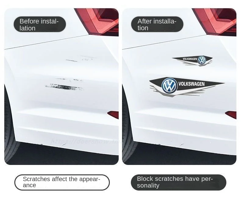 Car Covering Scratches Waterproof Sunscreen Sticker