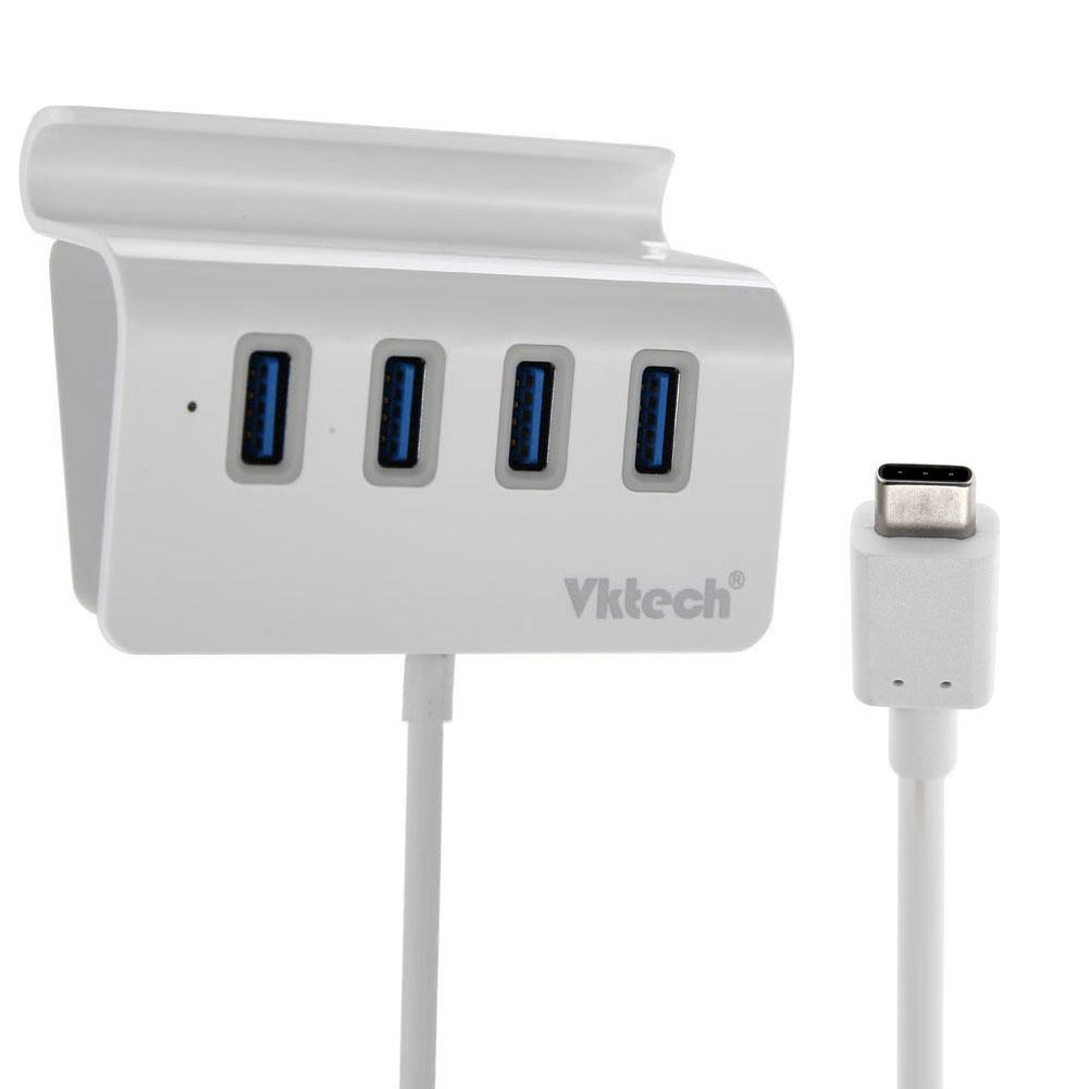 

Vktech Type C 4-Port Portable Hub with 2-Foot USB 3.0 Cable, 501 Original