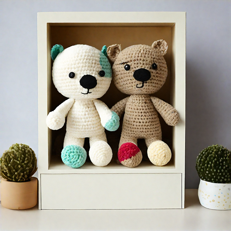 Vaillex - Friend Bears Crochet Pattern For Beginner