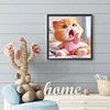 Diamond Painting -DIY Full Round Drill Cute Cat(40*40 CM)