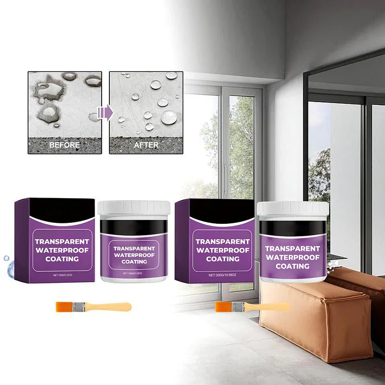  Invisible Transparent Waterproof Coating, Indoor & Outdoor