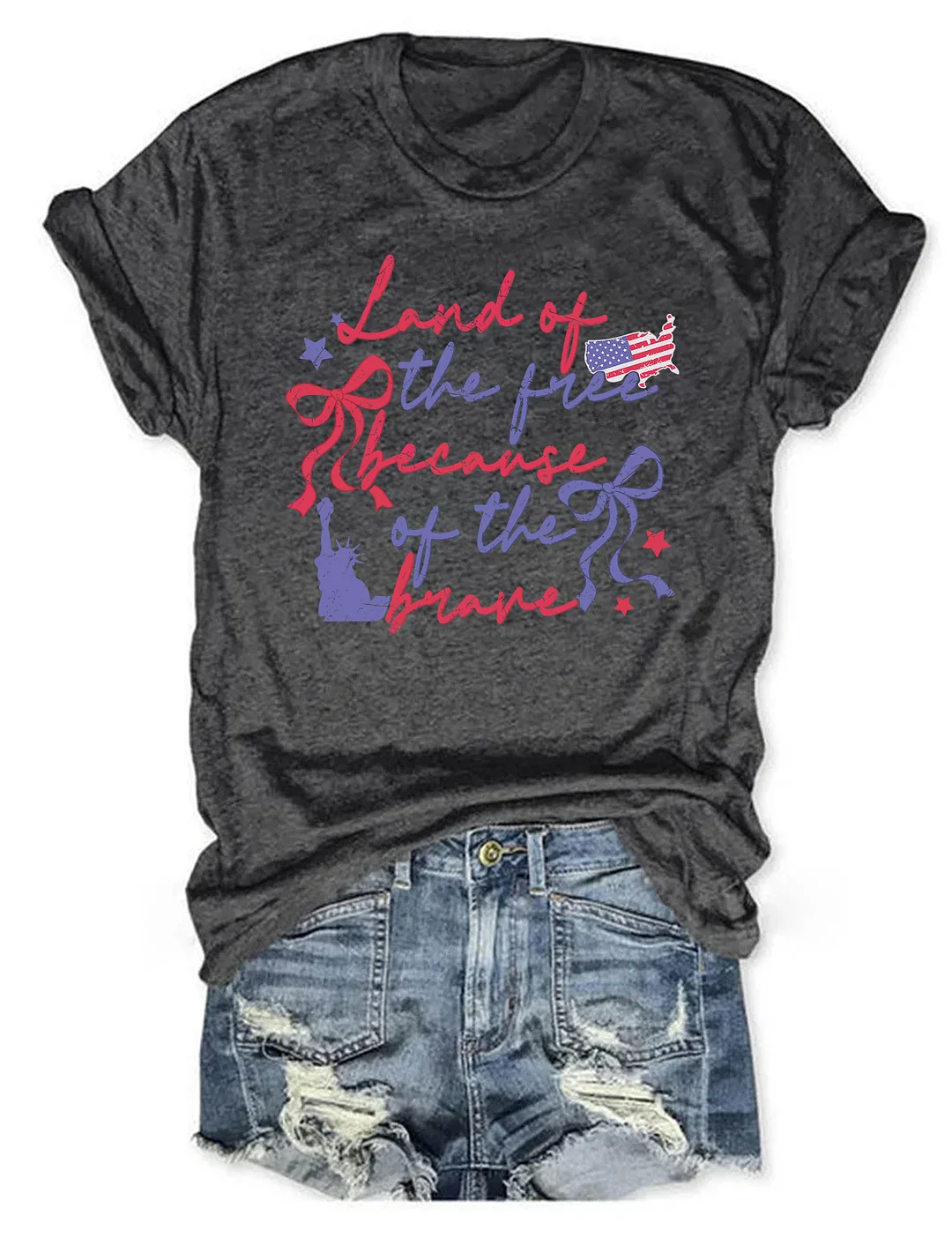 Land Of The Free Because Of The Brave T-shirt