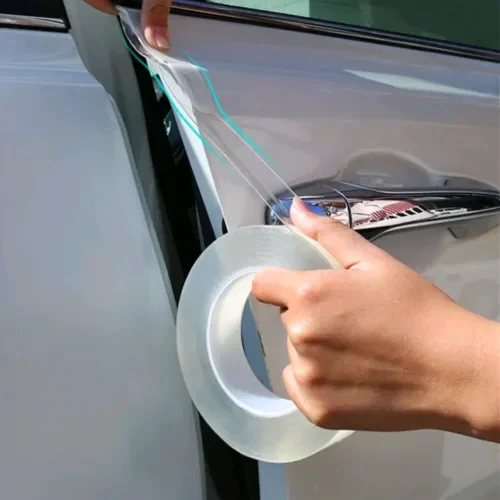 Dronehint Car Parts Truck Door Plate Edge Film Sticker Anti Scratch Protector Cover 3Mx5cm (For: Acura) Parts