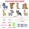 8Pcs Diamond Painting Animal Stick Stakes Diamond Art Ornaments