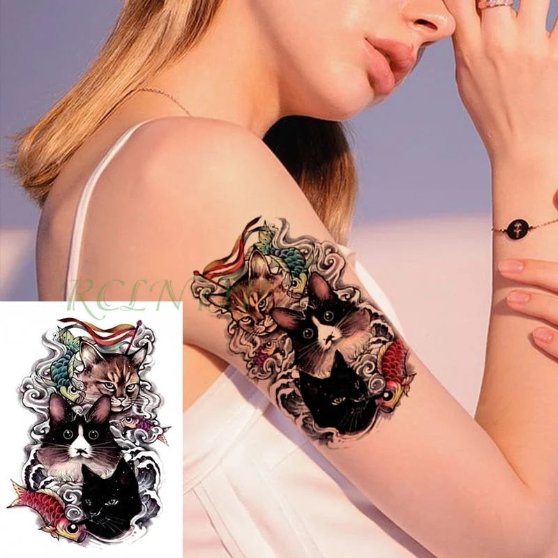 Waterproof Temporary Tattoo Sticker Butterfly Fake Tatto Flash Tatoo leg Arm hand foot tatouage for Girl Women lady