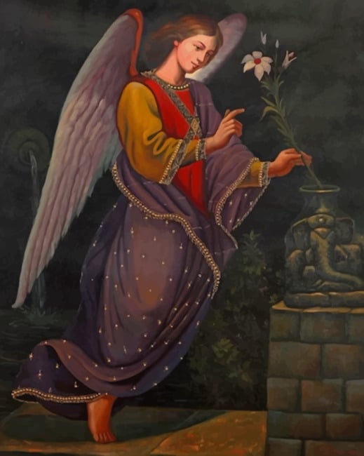 

Fallen Angel – Paint By Numbers - 40*50CM, 501 Original
