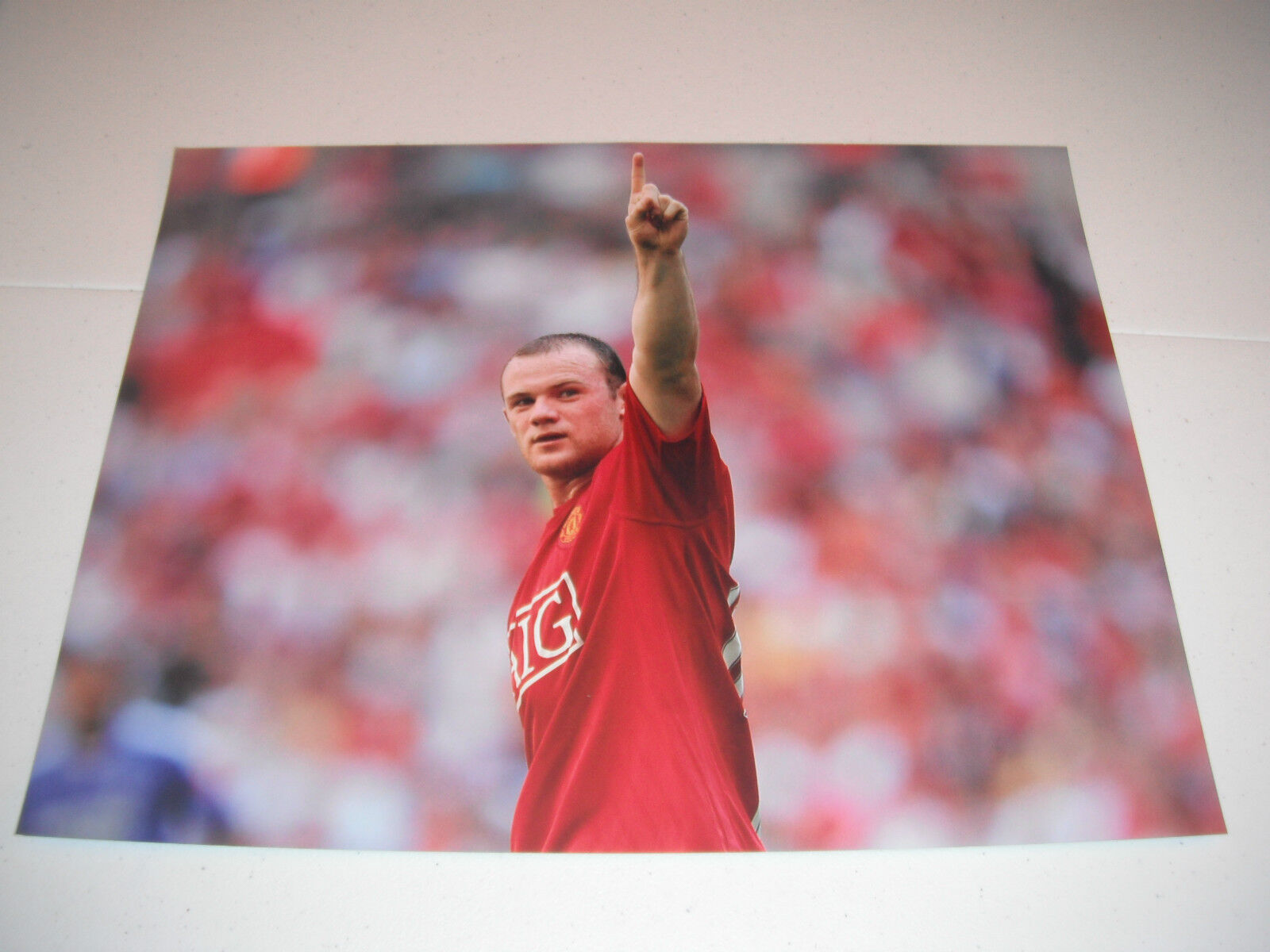 Wayne Rooney Soccer 11x14 Promo Photo Poster painting #3