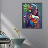 Diamond Painting-DIY Full Round Drill Butterfly Girl(50x60cm)