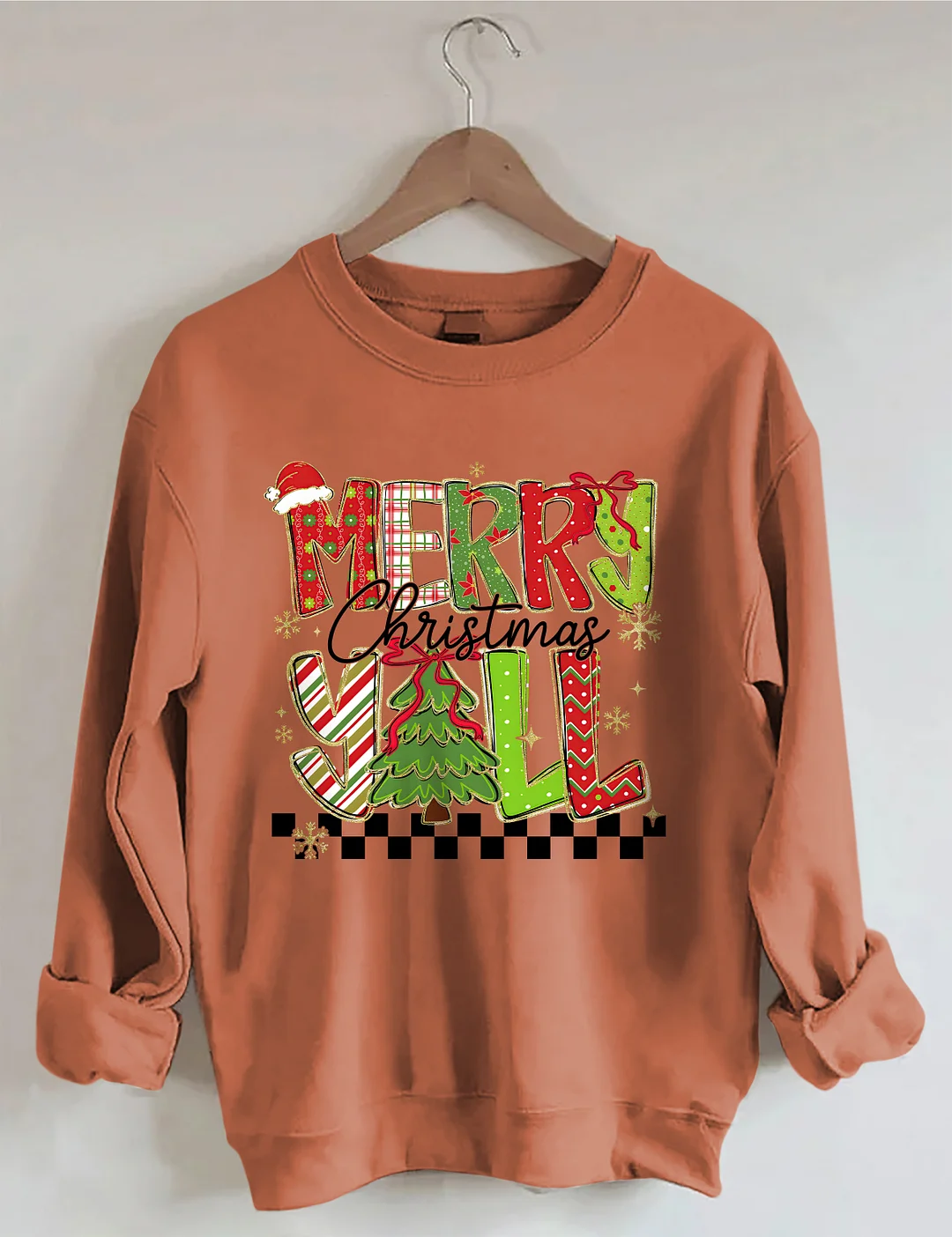 Merry Christmas Y&rsquo;all Sweatshirt