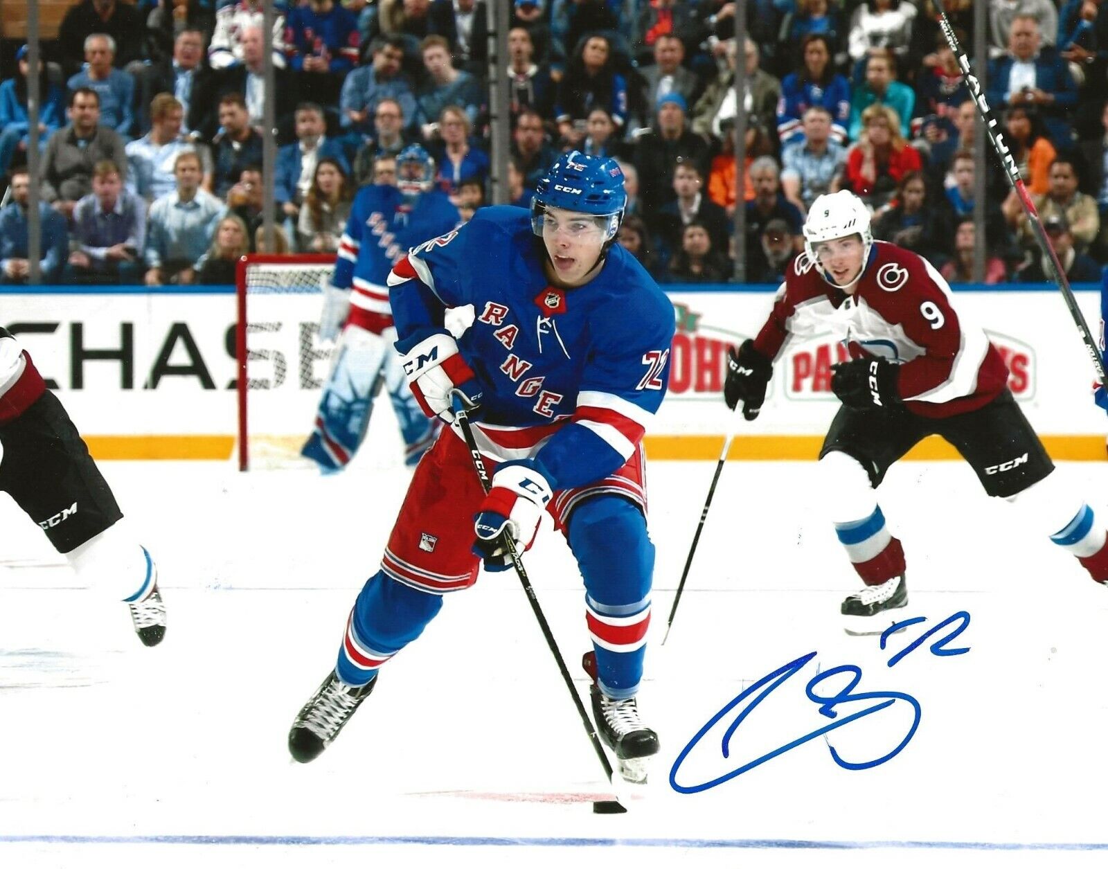 Filip Chytil signed New York Rangers 8x10 Photo Poster painting autographed