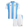 Argentina Home Kids Soccer Jerseys Kit Copa America 2024
