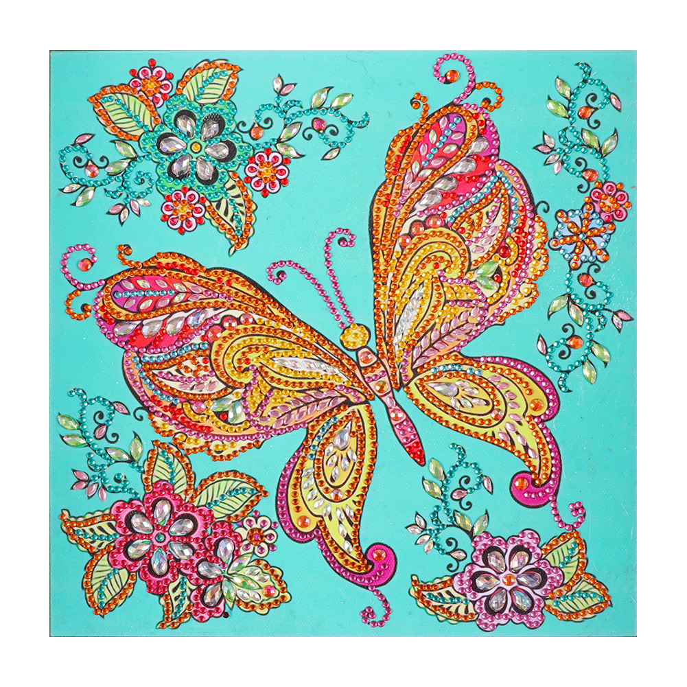 

Butterfly - Special Shaped Diamond Painting - 30*30CM, 501 Original