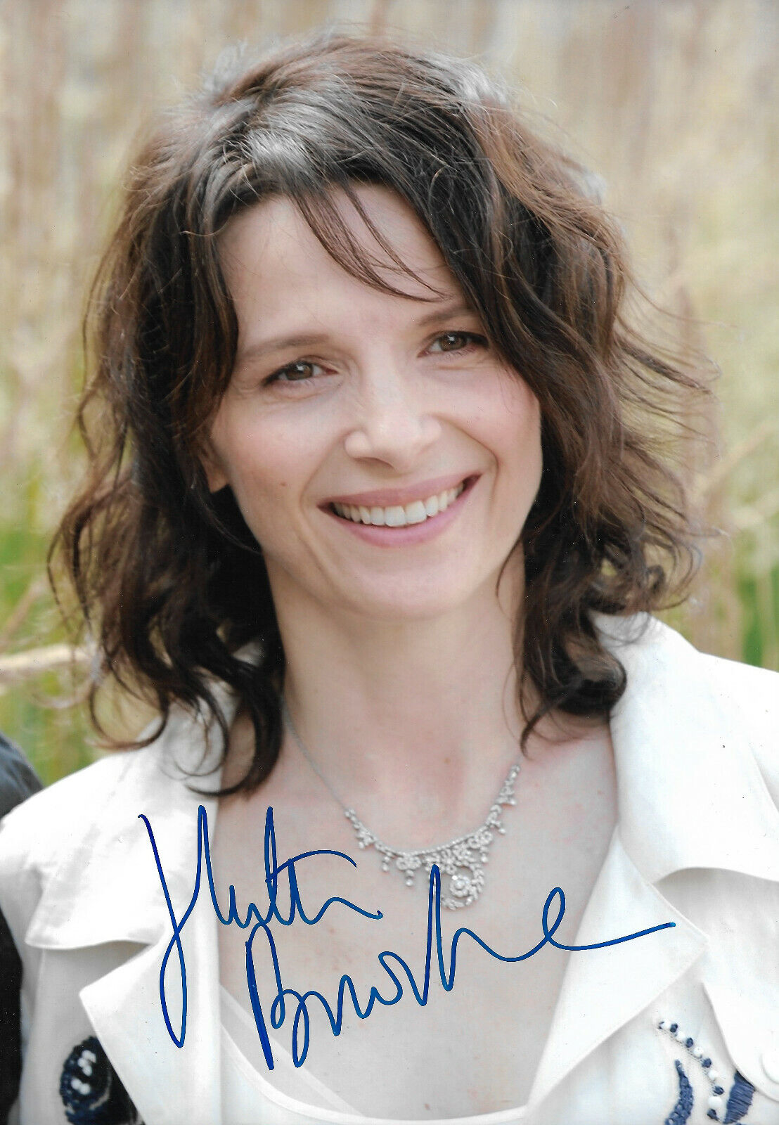 Juliette Binoche signed 8x12 inch Photo Poster painting autograph