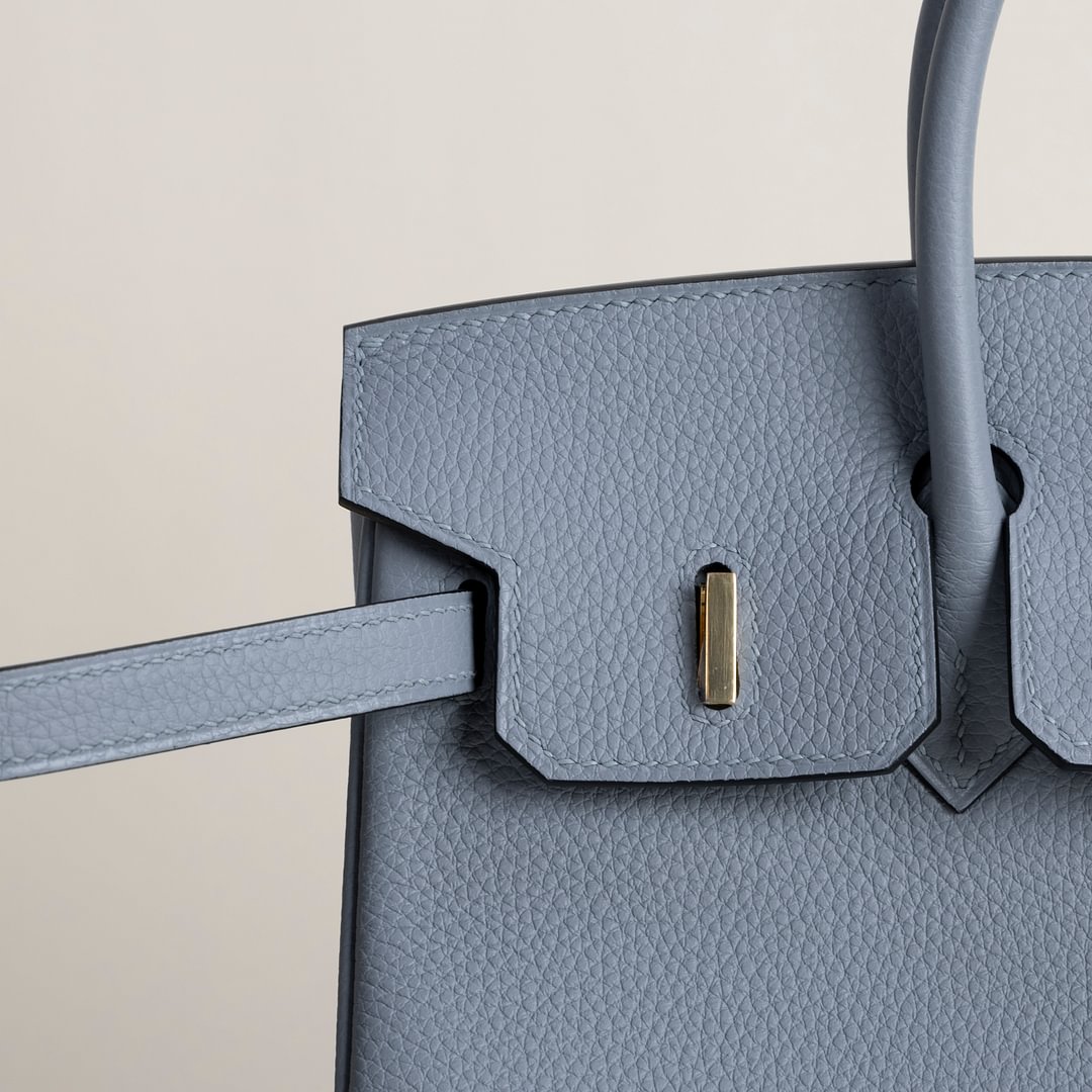 Birkin 25cm Togo J7 Blue Lin GHW