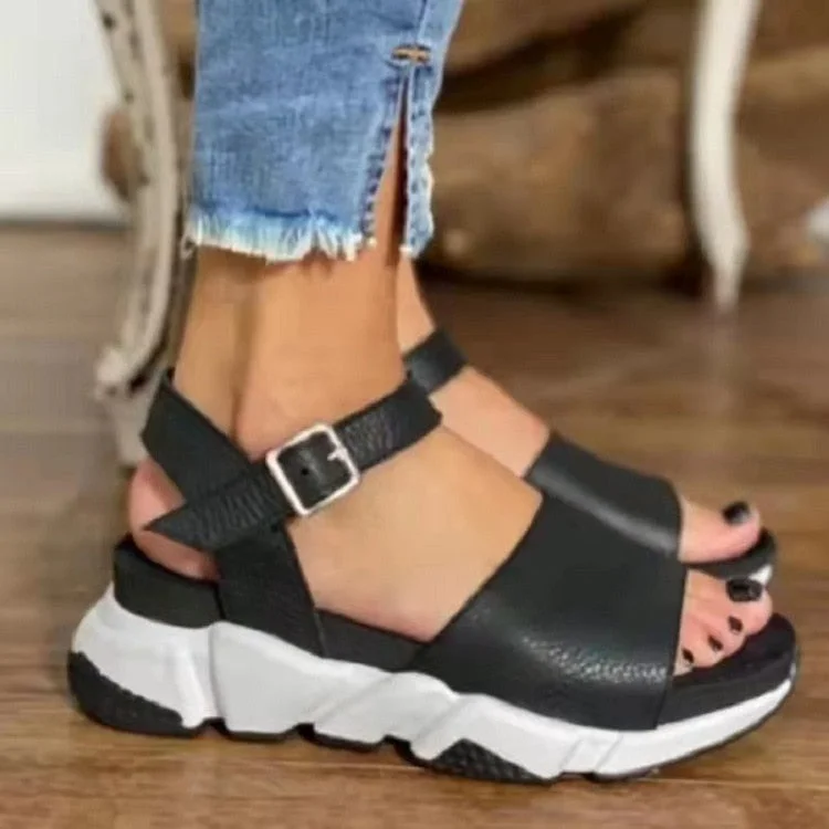 Wedges Shoes For Women High Heels Sandals Summer Shoes 2022 Flip Flop Chaussures Femme Platform Sandals Plus Size 35-43
