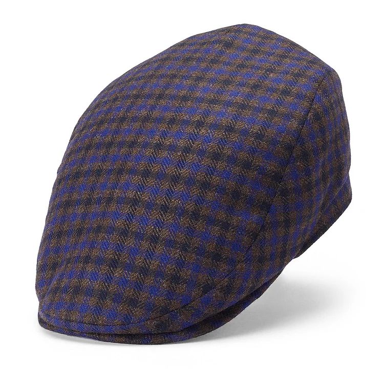 Grosvenor Check Flat Cap