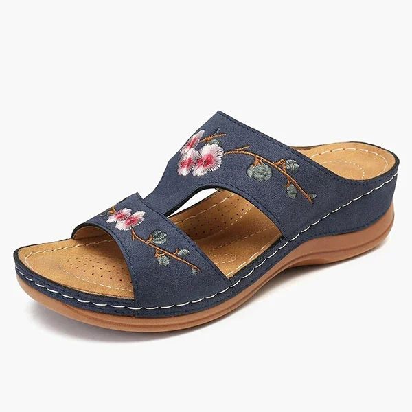 💝LAST DAY 50% OFF⭐2025 Women Casual Summer Daily Comfy Slip On Sandals
