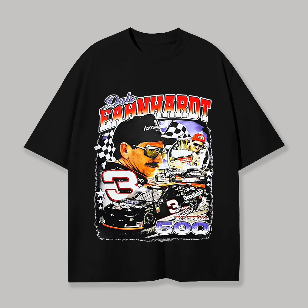 Dale Earnhardt Printed Unisex Oversized T-shirts
