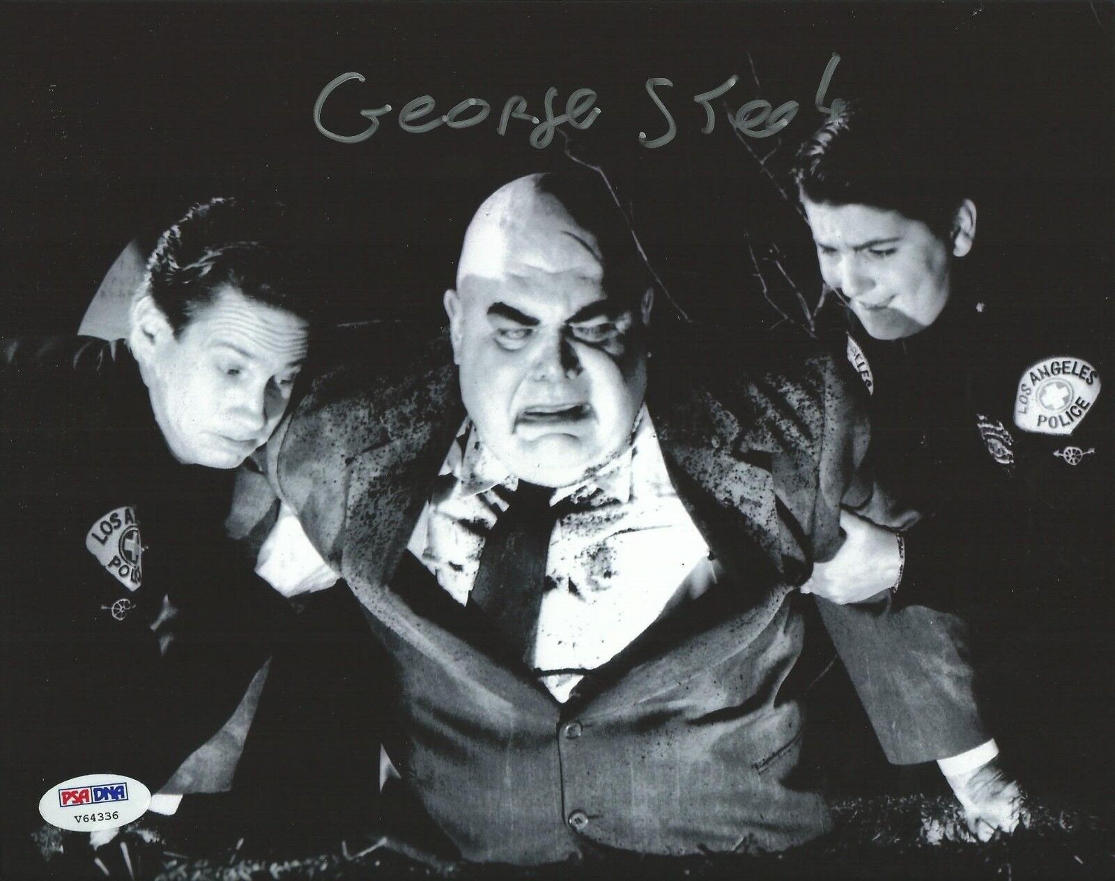 George The Animal Steele Signed Ed Wood Movie 8x10 Photo Poster painting PSA/DNA COA WWE Auto'd