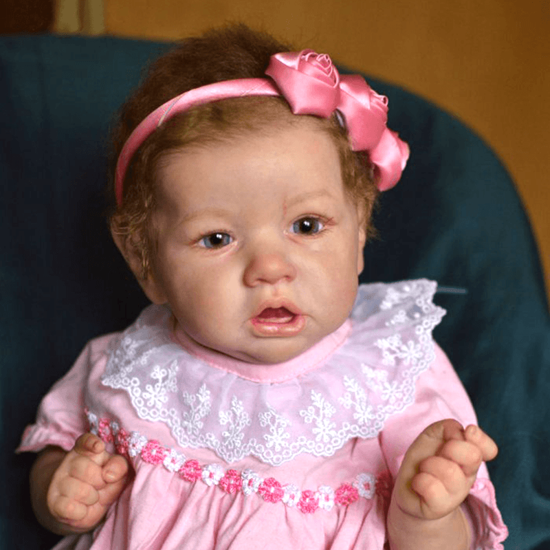 Real Life 20'' Silicone Reborn Babies Toddler Doll Girl Khloe, Nursing Play Gift Toy 2023 -Creativegiftss® - [product_tag] Creativegiftss®