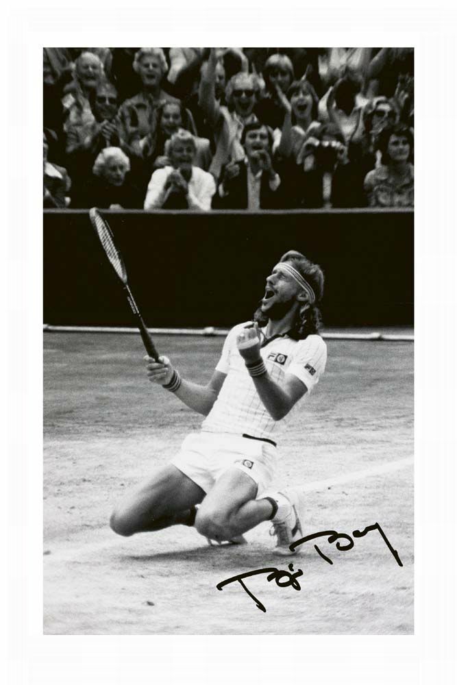 BJORN BORG AUTOGRAPH SIGNED Photo Poster painting POSTER PRINT