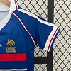1998 Retro France Home Football Shirt Kids Size 1:1 Thai Quality