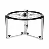[US Local Warehouse] Universal Bicycle Wheel Truing Weaving Stand Adjustable Bicycle Wheel Lacing Tool Rim-Safe & Foldable Spoke Holder for Efficient Repair and Spoke Braiding