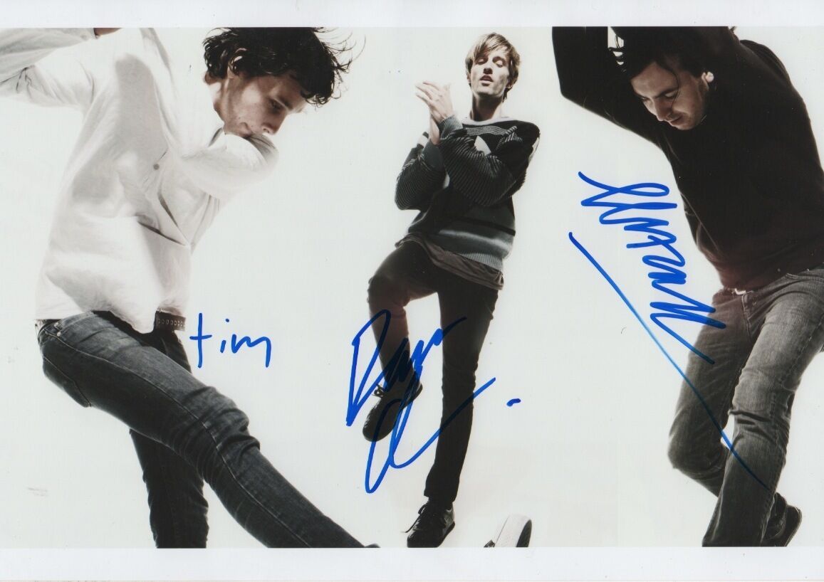 Cut Copy full signed 8x12 inch Photo Poster painting autographs