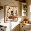 Ghost Streetlight 18CT 2 Strands DIY Stamped Cross Stitch Kit 30x30cm tapestrymarket