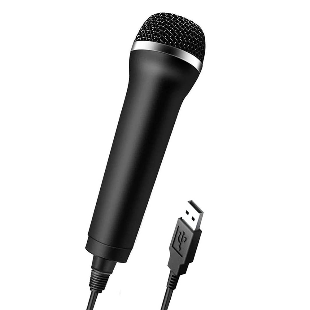 

USB Wired Microphone Karaoke Mic for PlayStation 4 PS4 Switch Wii Xbox PC, 501 Original