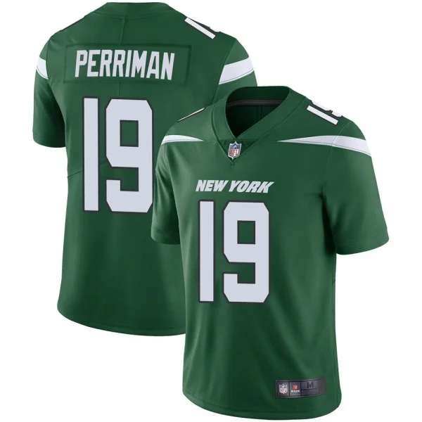 Men's New York Jets #19 Breshad Perriman Vapor Untouchable Limited Stitched Stitched Jersey