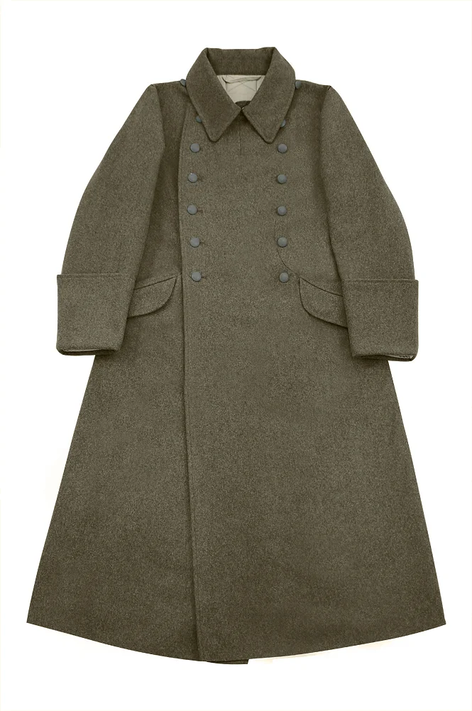   Wehrmacht German M1940 DAK EM Brown wool Greatcoat German-Uniform