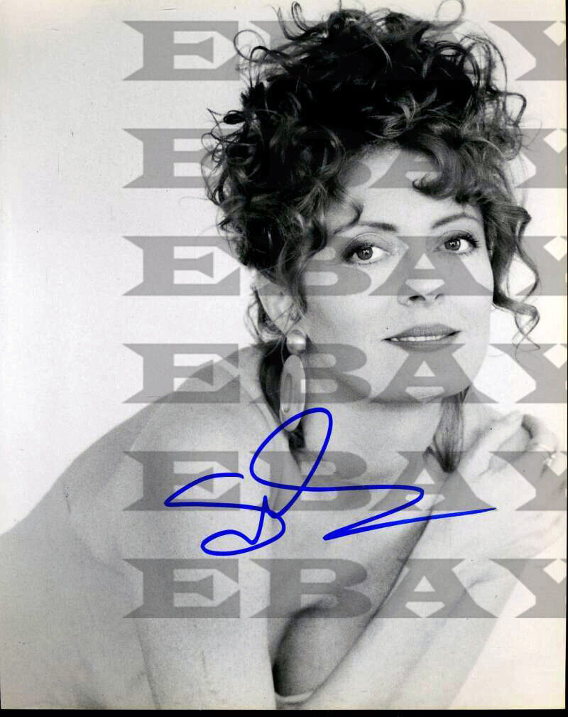 Susan Sarandon Autographed Signed 8x10 Photo Poster painting Reprint