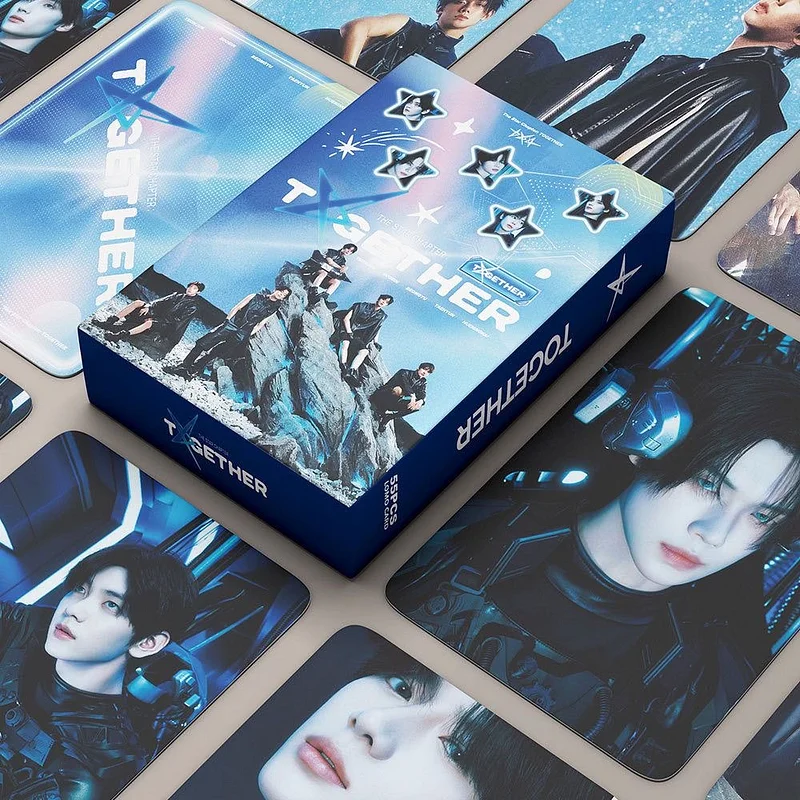 2025 TXT Album The Star Chapter Together 55 PCS Lomo Card
