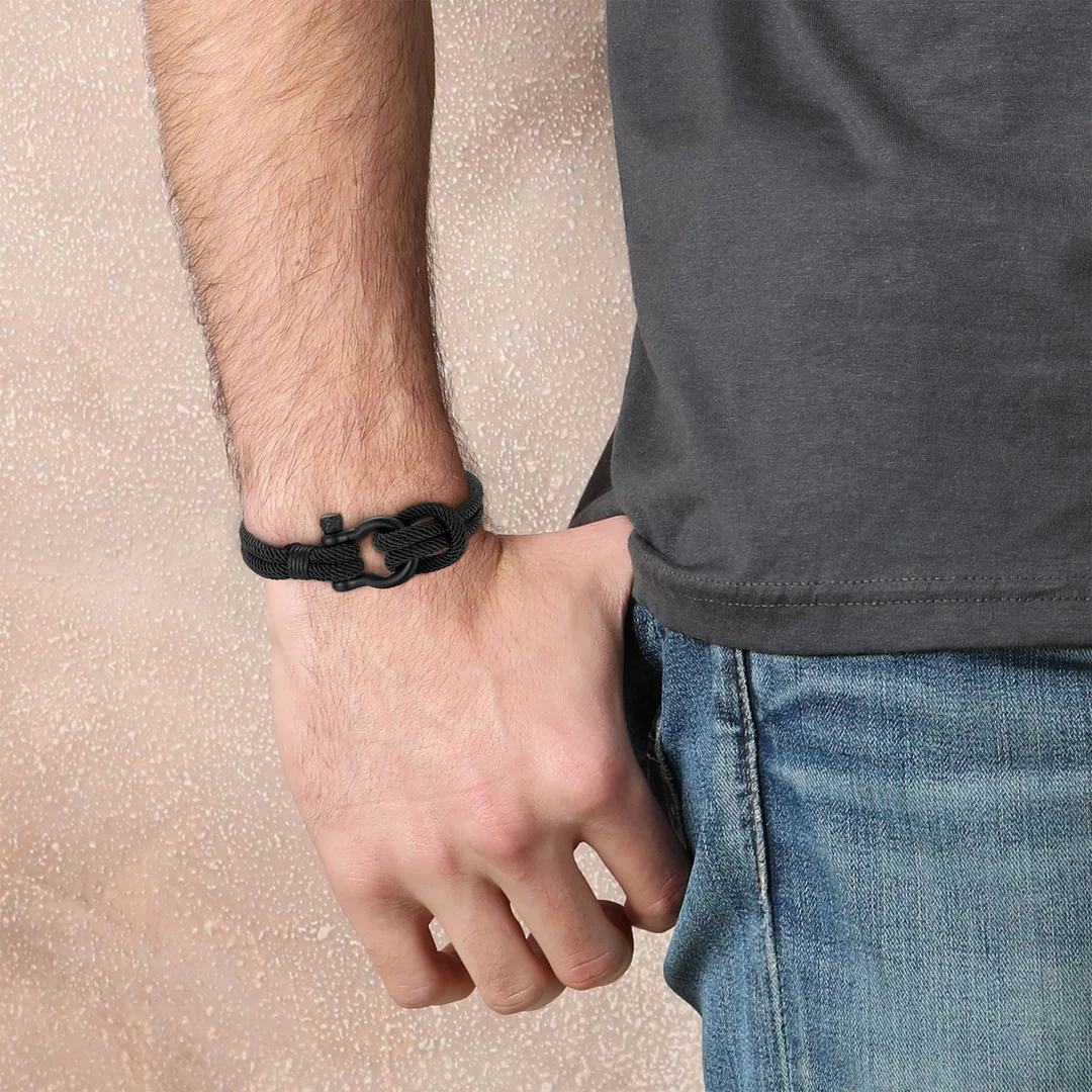 To My Son | Feel My Love | Nautical Gift Bracelet